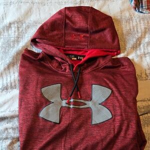 Under Armour Maroon Hoodie with Logo